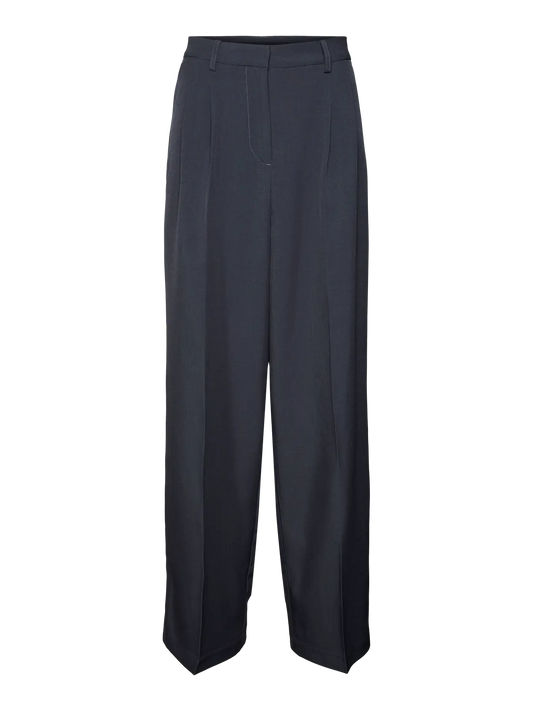 Rita Wide Dad Pant Asphalt (10320704) Women