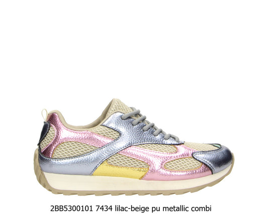 THF Lilac - Beige - Pu metallic COMBI (2BB5300101-7434-HF) Footwear Women