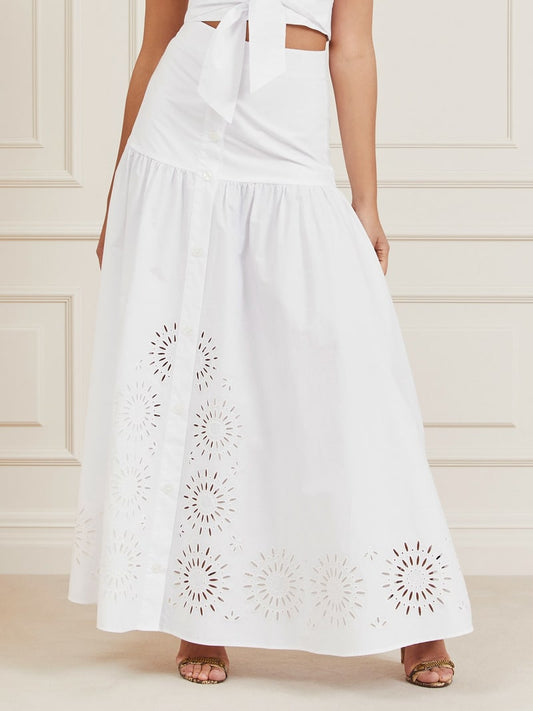 Guess Skirt (2GGD159592Z-TWHT) Women