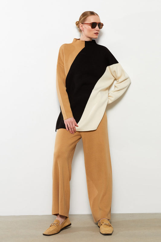 LC Waikiki Pants Women-Girls Brown Women