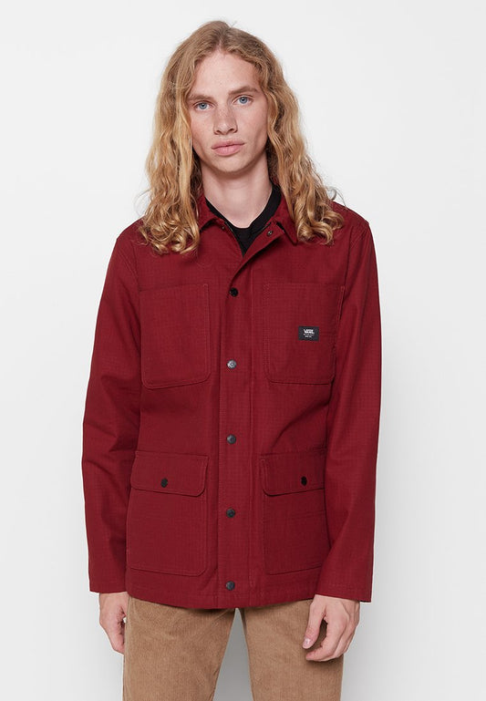 Vans MN DRILL CHORE COAT Bordeaux (ZZO2E2617-G00) Men