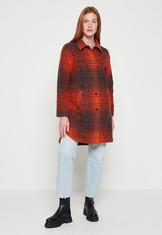 FUCHS SCHMITT Short Coat Wool Red (ZZO1J7812-H00) Women