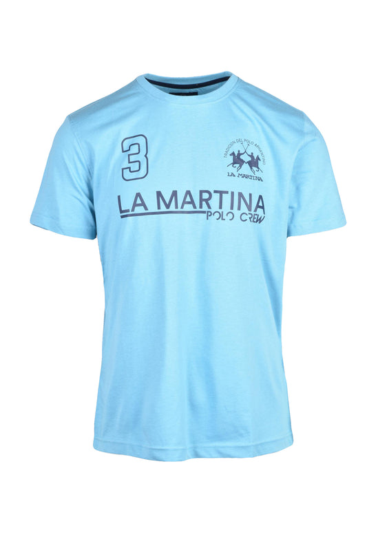 LA MARTINA* t-shirt Celeste (264638-1042) Men