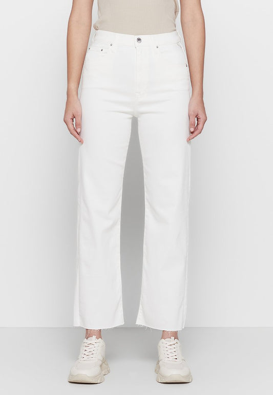 Replay REYNE Pants White (ZZO1YBS63-A00) Women