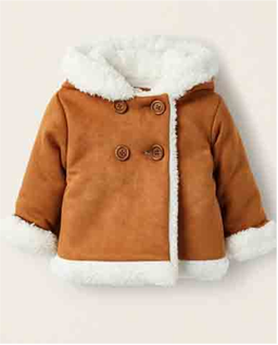 Zippy Jacket Hood Fake Fur Light Beige (31056922021) Kids