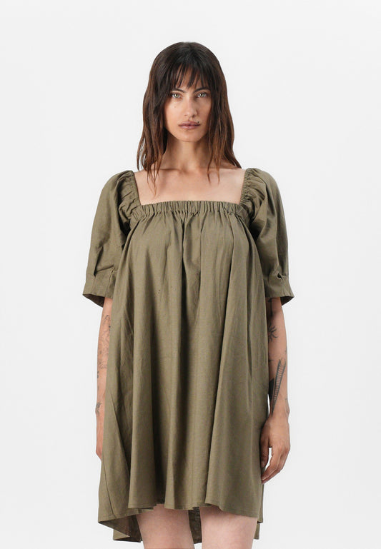 LizaGZ linen short dress Women