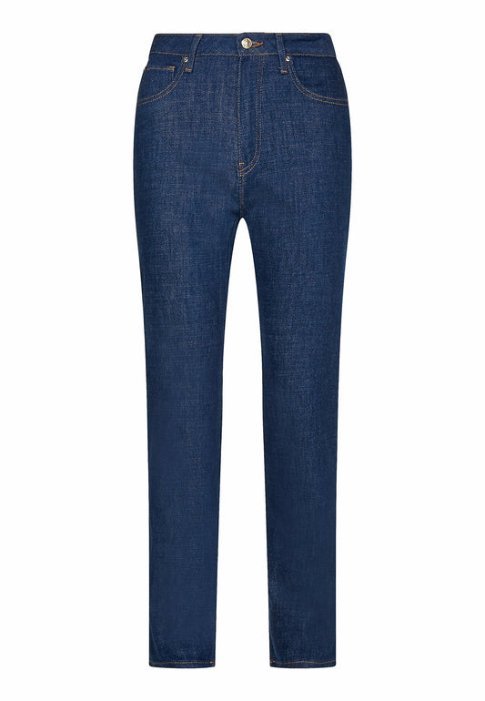 Tommy Hilfiger High Rise Slim Straight Jeans Blue (TO121N0JB-K11) Women