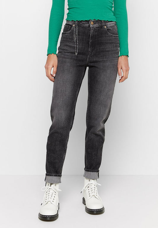 Replay Trousers Dark Grey (ZZO1QGUAK-C00) Women