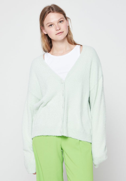 Cotton On CURVE SUPER LUXE CARDI Mint (ZZO1R4B20-M00) Women