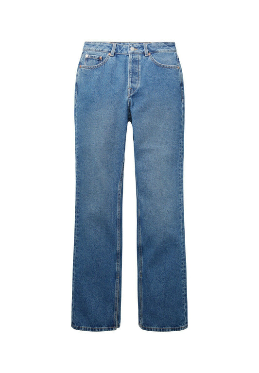 TOM TAILOR DENIM Jeanshosen Emma Straight Jeans Dark-Blue Denim (TO721N0AQ-K11) Women