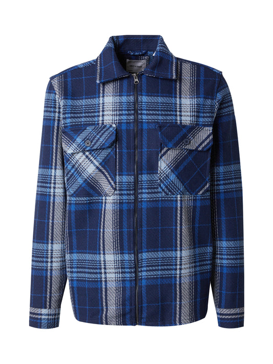 Only & Sons ONSPRESTON LIFE LS CHECK ZIP OVERSHIRT (21178847) Men