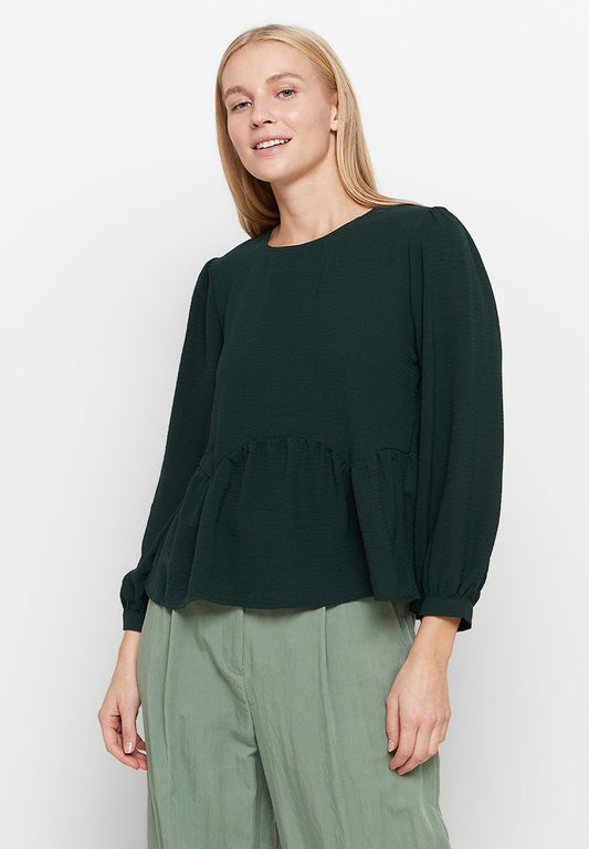 JDY BLOUSE OPEN NECKLINE FEM WOV PL100 Green (ZZO1TLC10-M00) Women