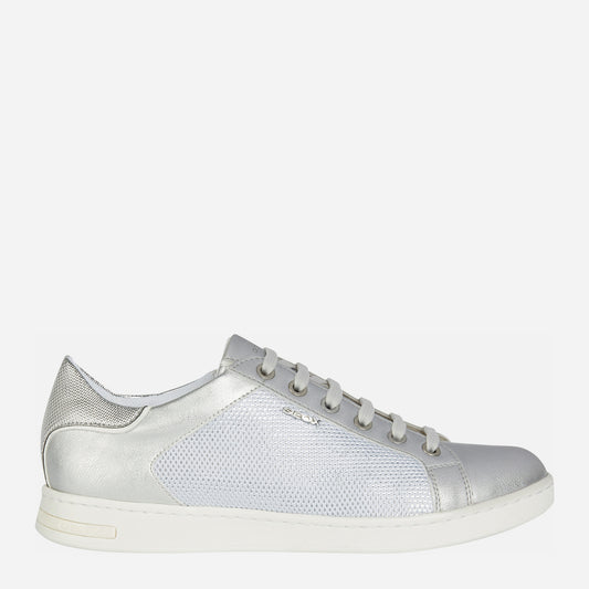 Geox Women trainers and sneakers (D041BB0ASAJ_White/Silver)