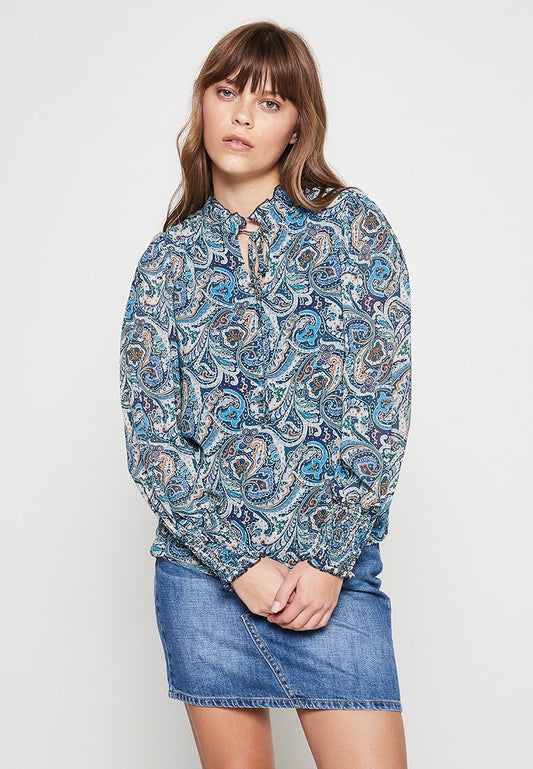 VIHUSKY L/S V-NECK TOP /W Women