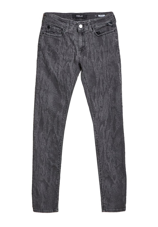 Replay NEW LUZ Pants Grey (ZZO0ZJ481-C00) Women