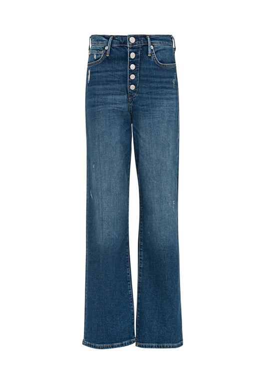 True Religion BOOTCUT BUTTON FLY VISIBLE Blue (TR121N0D5-K12) Women