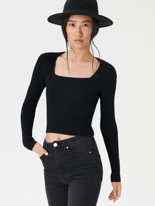 Sinsay Women tops (7253J-99X Black)