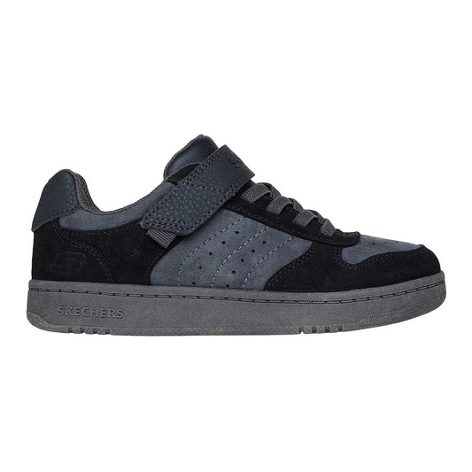 Skechers Quick Street Smooth Avenue Sneakers (418023L-BKGY) Kids