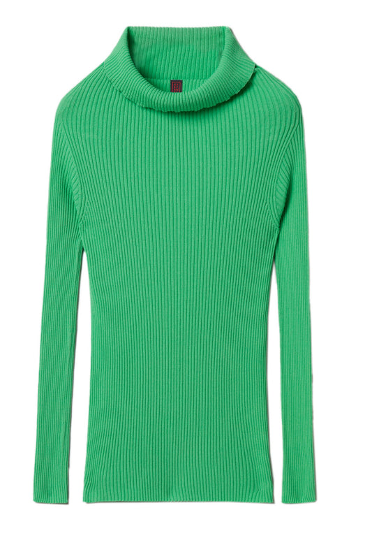 ribbed T-shirt. Women