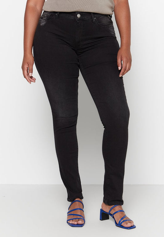 Replay 11.5 OZ RECYCLED HYPERFLEX STRETCH DENIM Black (ZZO2B5BAQ-Q00) Women