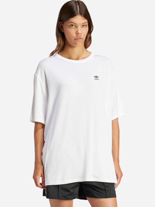 Adidas Women T-shirts (IR8064_White)