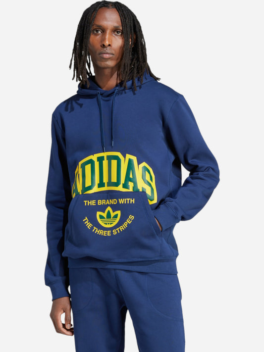 Adidas Men hoodies (IS0235_Blue)