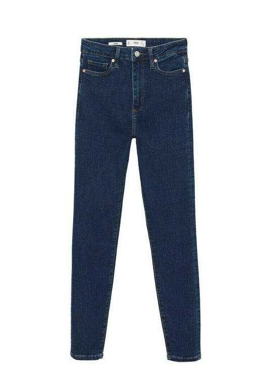 Mango High rise skinny jeans Dark Blue (M9121N1CC-K11) Women