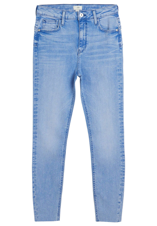 River Island high waisted bum sculpt skinny jeans Blue (RI921N0HJ-K11) Women