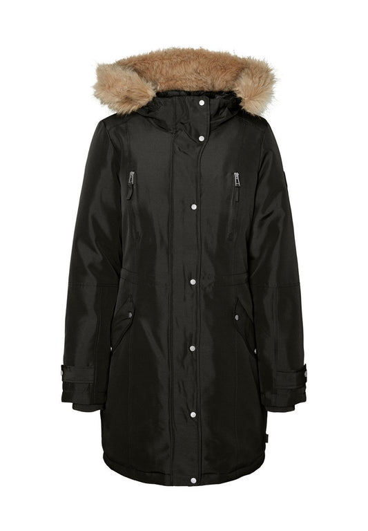 Vero Moda Parka Kunstfell Kapuzen Dark Green (VE121G0X9-M11) Women