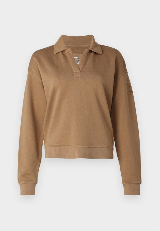 Ecoalf OPTIMISMALF LONG SLEEVE Jumper WOMAN Khaki (ZZO2AT068-N00) Women
