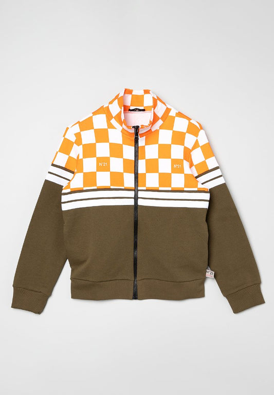 N°21 N21S155M FELPA olive (ZZO2L6Q06-F00) Kids