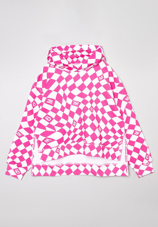 MM6 Maison Margiela MM6S52U Sweatshirt Pink (ZZO2ETG39-T00) Kids