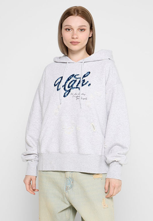 Replay Felpe PF Light Grey (ZZO36ZZ09-C00) Women