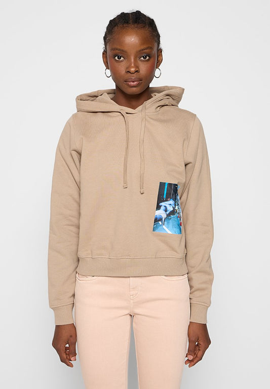 Diesel F REGGY HOOD L2 Sweatshirt Sand (ZZO2U47AB-B00) Women