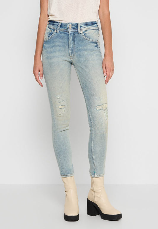Scotch & Soda Haut skinny jeans — Blue Days Light Blue (ZZO2K0D38-K00) Women