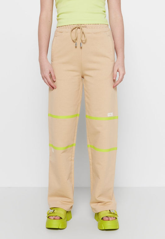 GCDS LOW BAND LOGO SWEATPANTS Beige (ZZO1Y5Y36-O00) Women