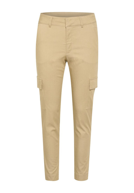 Kaffe KAlea 7/8 Pocket Pants Beige (ZZO2K2J08-B00) Women