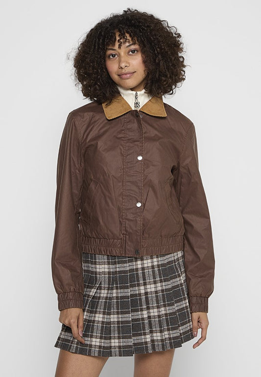 ONLY ONLELENA BOMBER JACKET OTW Dark Brown (ZZO30QH32-O00) Women