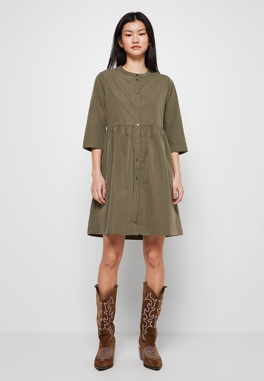 JDYLUNA 3/4 SHIRT DRESS WVN LO Women