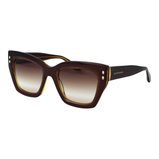 Ana Hickmann Cat Eye Sunglasses Brown (26000643) Women