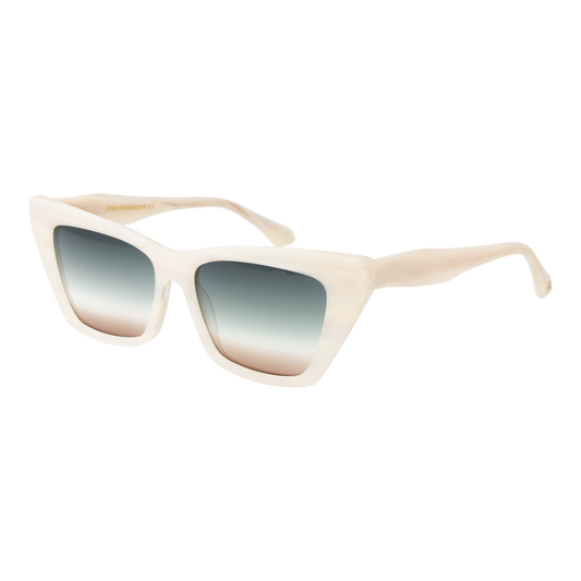 Ana Hickmann Cat Eye Sunglasses Pearl (25000879) Women