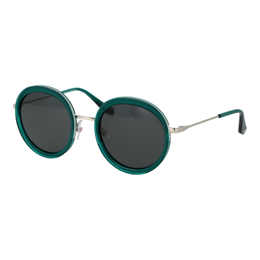 Ana Hickmann Round Sunglasses Turquoise (26001167) Women