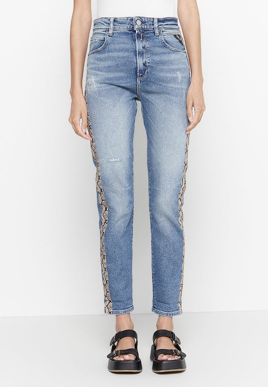Replay Trousers Light Blue (ZZO2A7F23-K00) Women