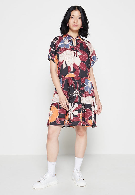 VILA VIJOSSA S/S SHORT DRESS/ZL Black (ZZO1K9X20-Q00) Women