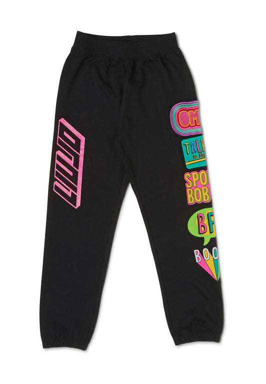 Liu Jo SPONGEBOB SWEATSHIRT PANTS PF23LJG BLACK black (ZZO1V7U22-Q00) Kids