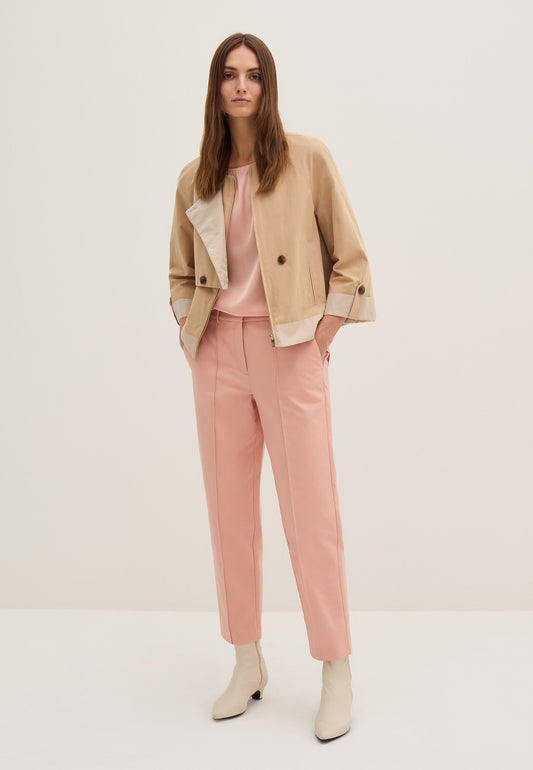 Stefanel Trousers with raised stitching Pink (S5721A07L-J11) Women