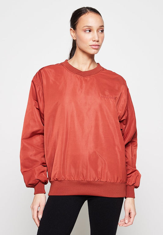 Nina Ricci SWEATSHIRT IN TECHNICAL MATERIAL INSIDE IN Jumper RI Red (ZZO1X4Z59-G00) Women
