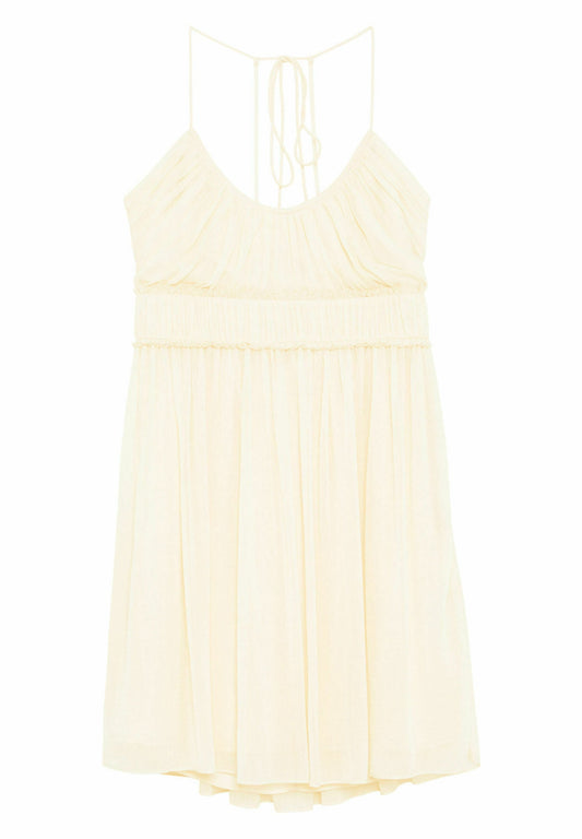 Pleated mini dress Women