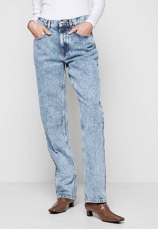 Nina Ricci BOYFRIEND DENIM PANTS Blue (ZZO1X4Z54-K00) Women