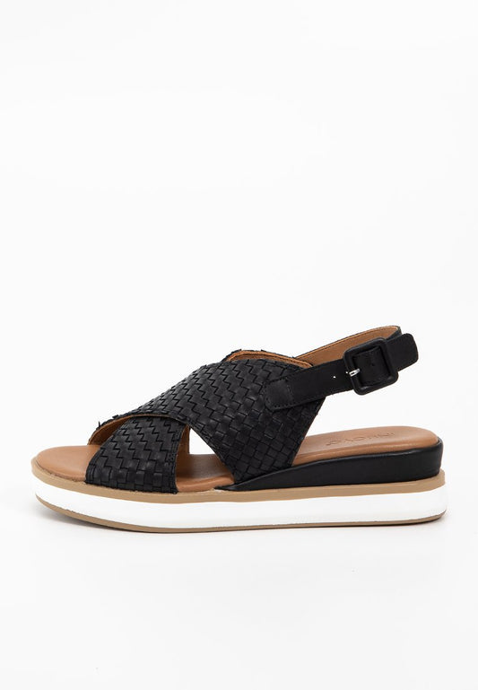 Inuovo Sandals Black (ZZO2J6T02-Q00) Women